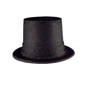 hat-top-glitter-plastic-black